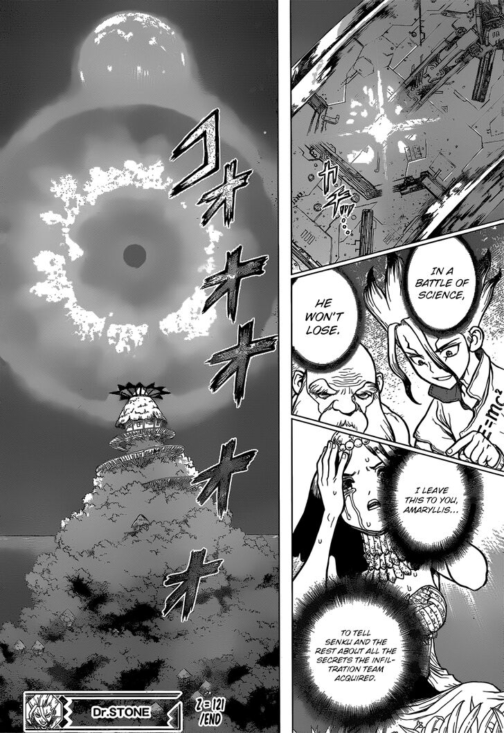Dr. Stone Chapter 121 page 19