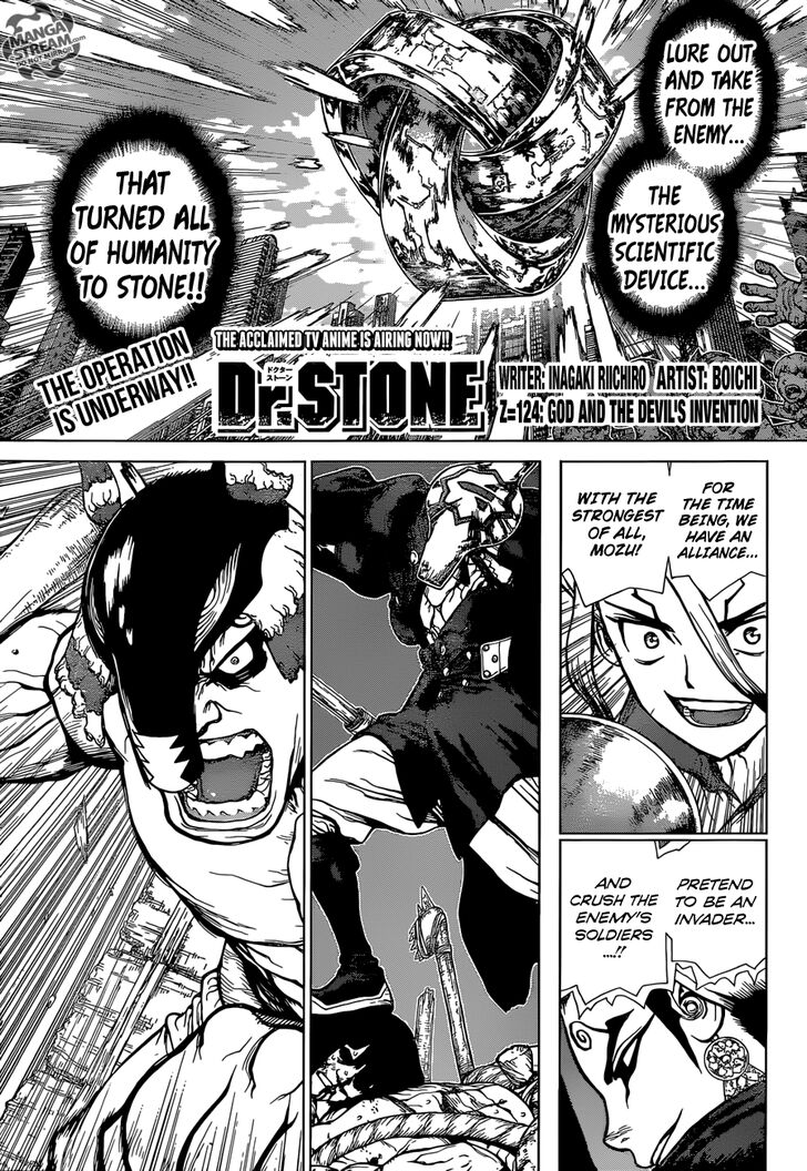 Dr. Stone Chapter 124 page 2