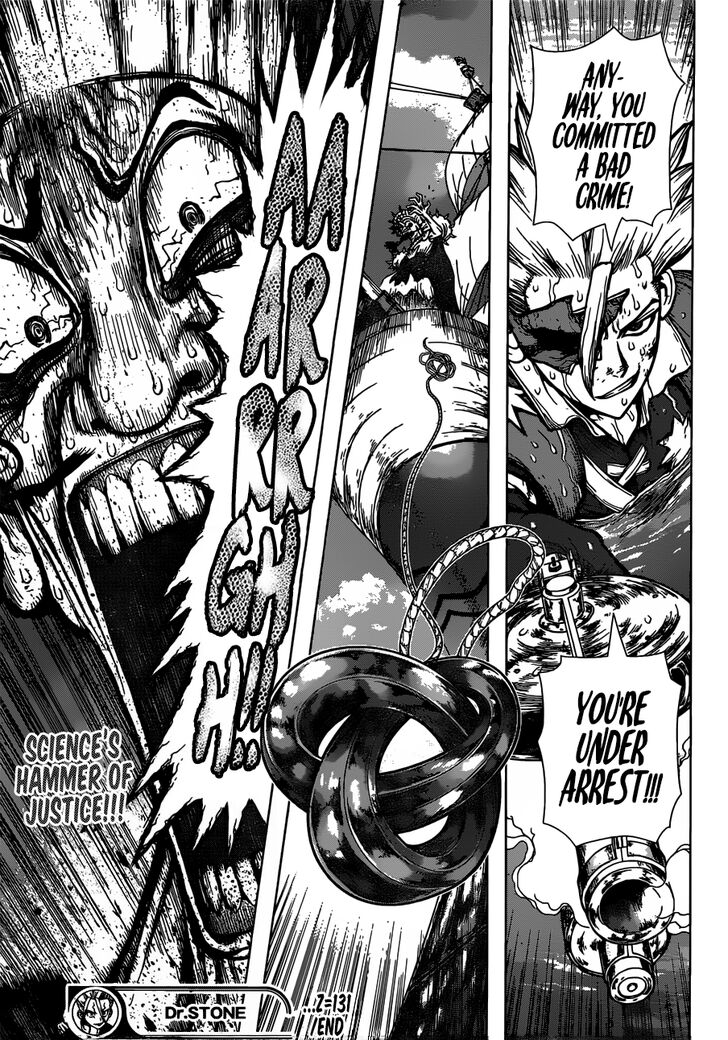 Dr. Stone Chapter 131 page 18