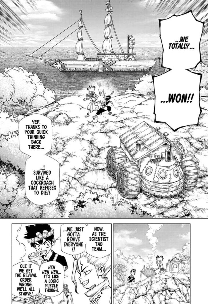 Dr. Stone Chapter 138 page 2