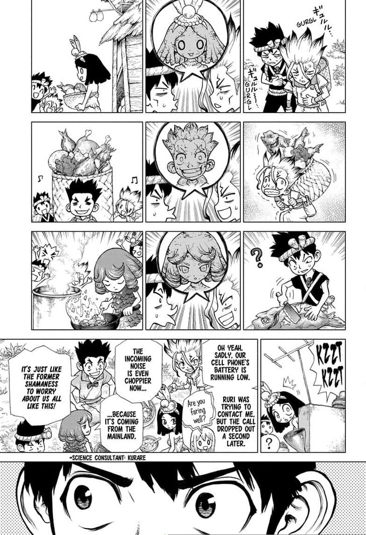 Dr. Stone Chapter 138 page 3