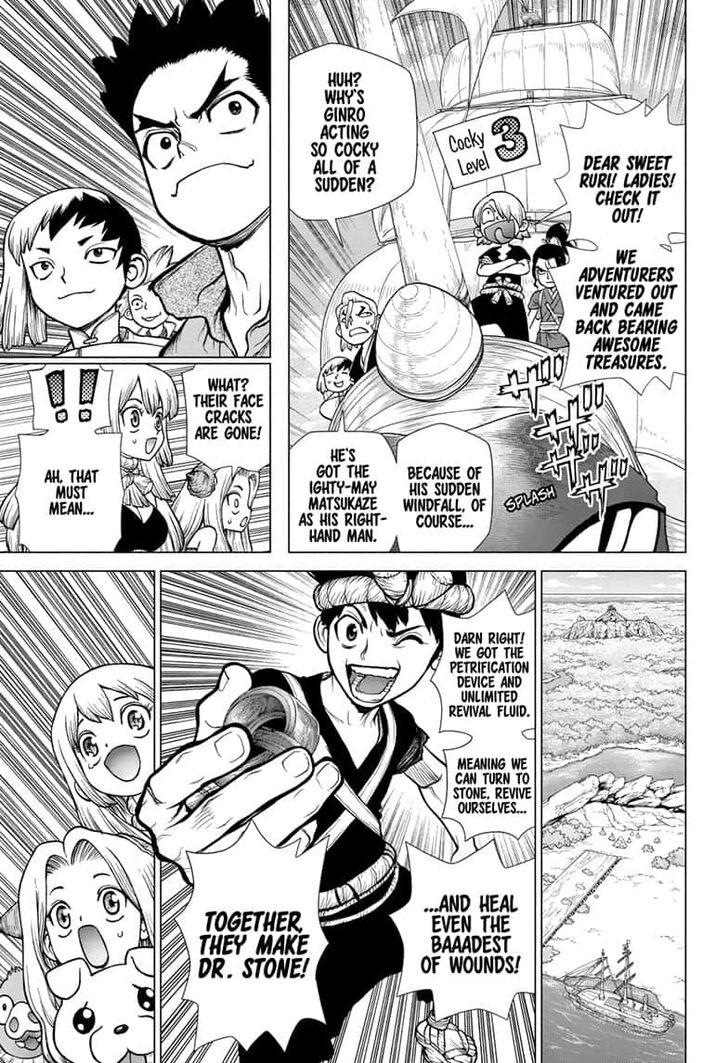Dr. Stone Chapter 141 page 3