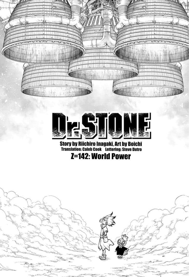 Dr. Stone Chapter 142 page 1