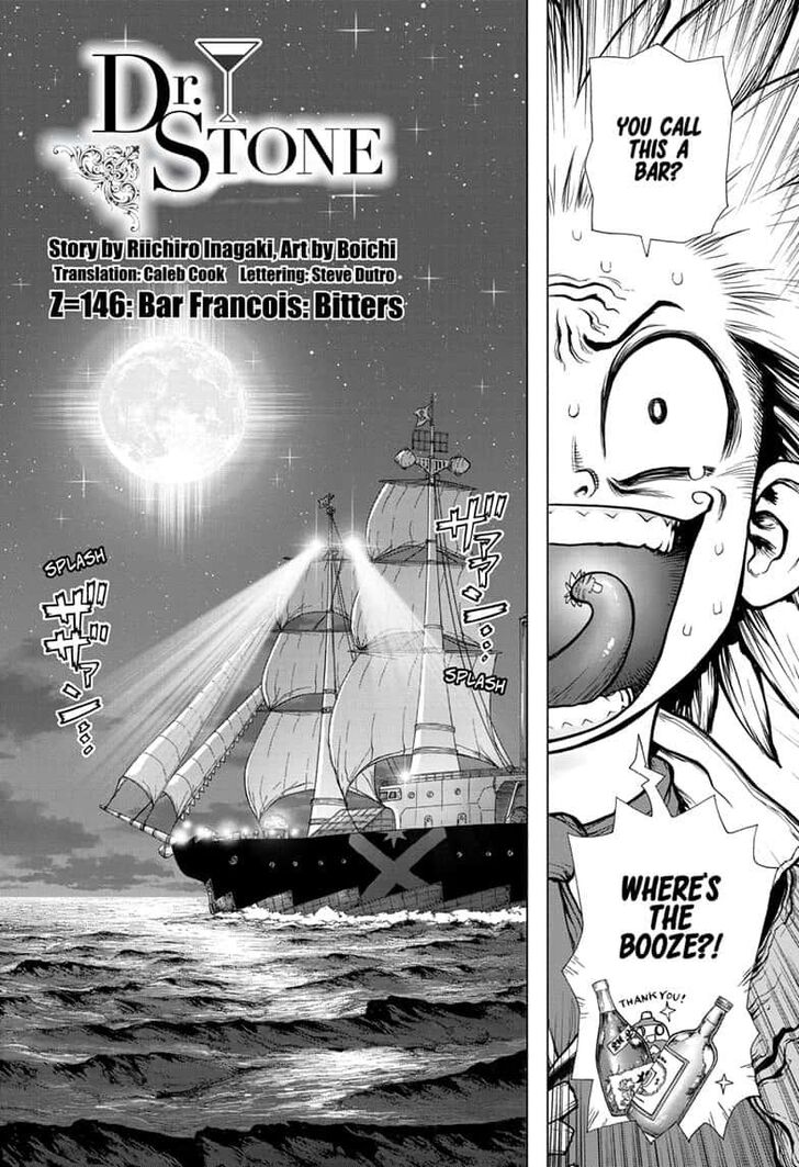 Dr. Stone Chapter 146 page 1