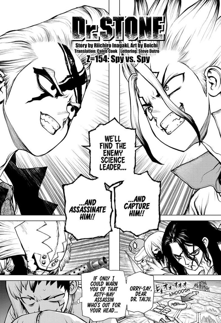 Dr. Stone Chapter 154 page 2
