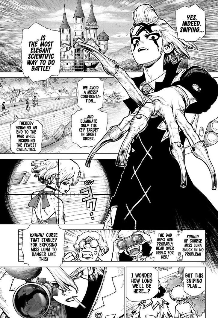 Dr. Stone Chapter 155 page 1
