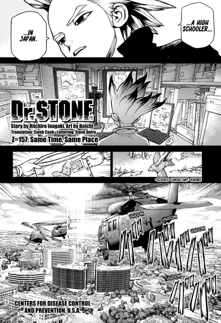 Dr. Stone Chapter 157 page 3