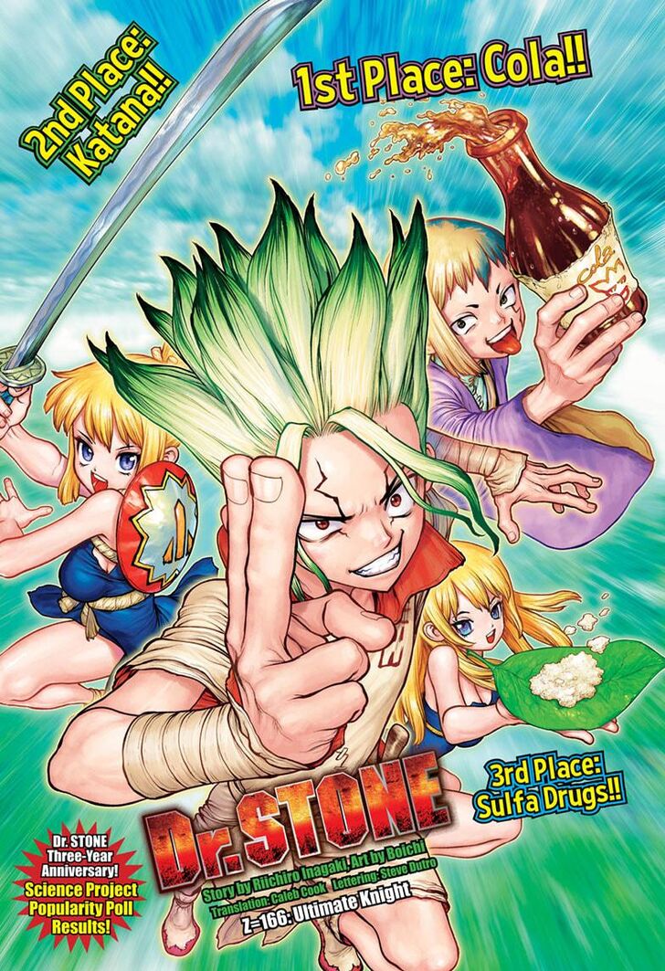 Dr. Stone Chapter 166 page 1