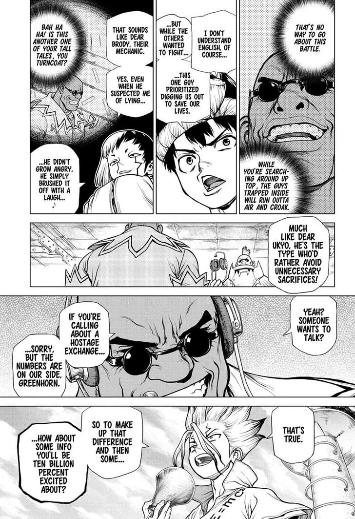 Dr. Stone Chapter 168 page 17