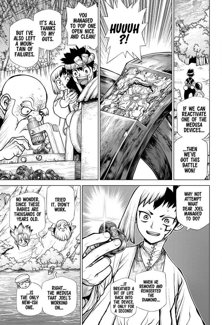 Dr. Stone Chapter 185 page 3