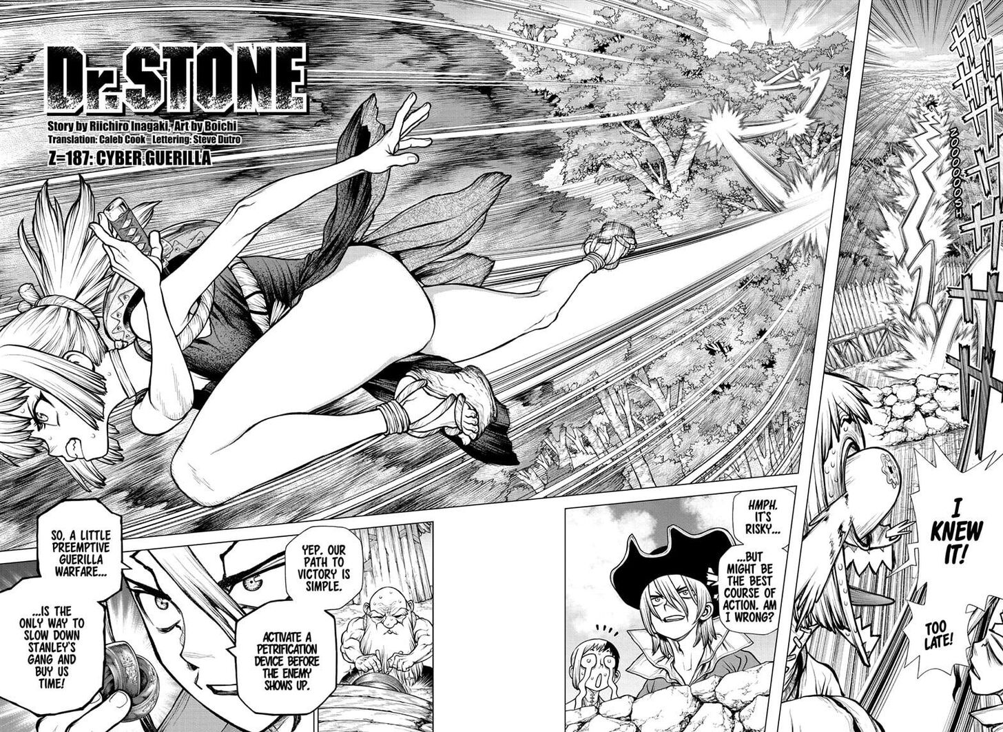 Dr. Stone Chapter 187 page 2