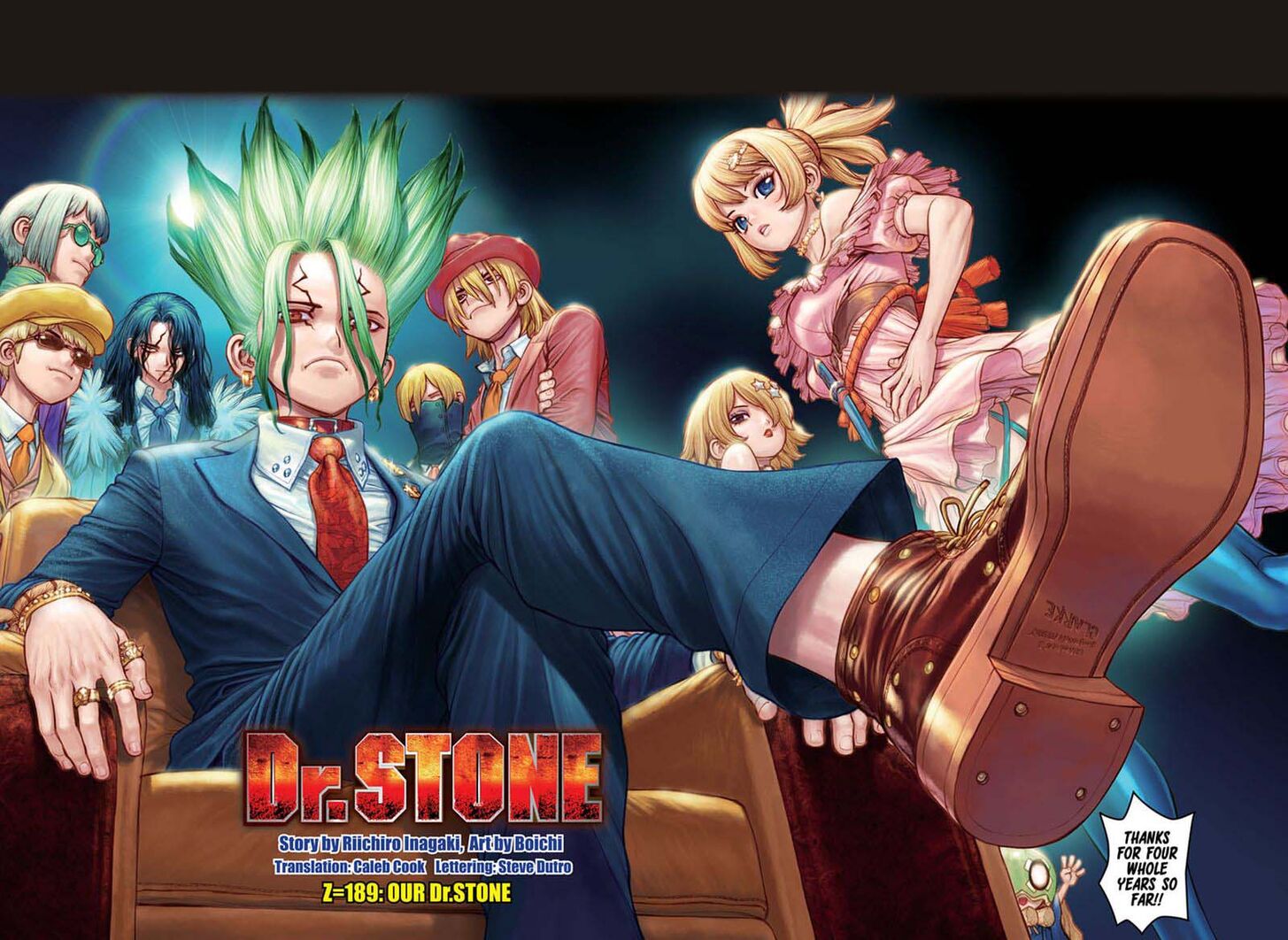 Dr. Stone Chapter 189 page 2